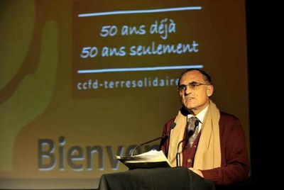 Guy Aurenche, président du CCFD-Terre Solidaire