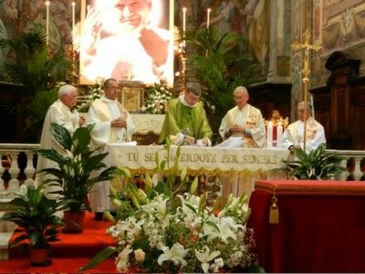 Messe en l'église Santo Spirito in Sassia