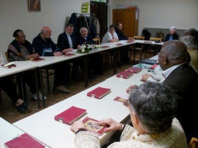 Rencontre avec des membres du MCR (Mouvement chrétien des retraités)