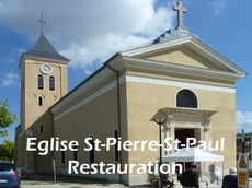 Restauration de l'église Saint-Pierre-Saint-Paul