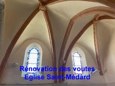 Rénovation église Saint-Médard